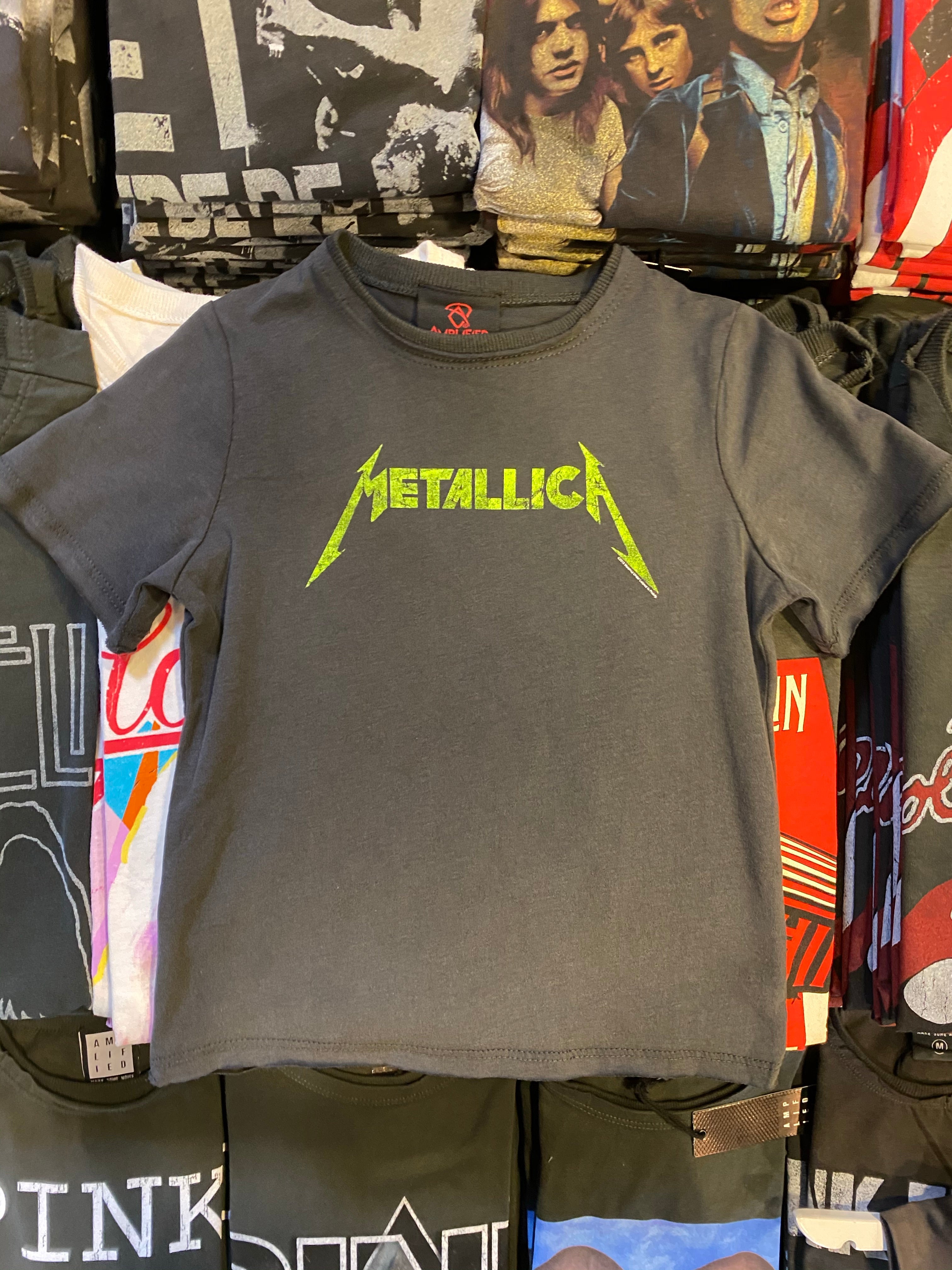 Image of Metallica Neon Amplified Kids T-shirt